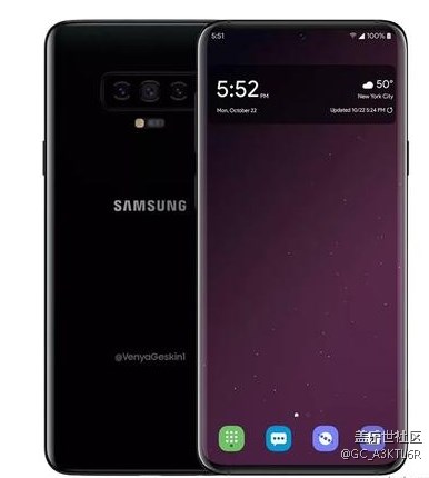 三星S10的渲染图曝光了，还能挽回失去的中国市场吗？