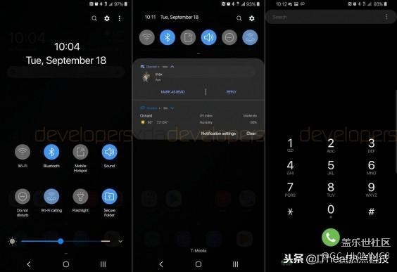 三星正式宣布将于2019年1月推送Android 9.0系统 中国除外