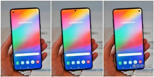三星Galaxy S10曝光：三种型号 或提供5G版本