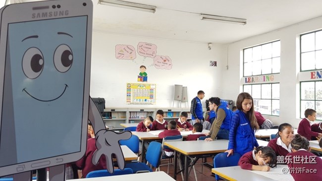 面向所有人的物联网 三星志愿者在哥伦比亚学校举办互动课程 面向所有人的物联网 三星志愿者在哥伦比亚学校举办互动课程