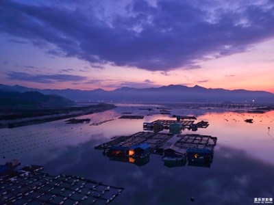 【为中国添色】下青山大桥日出