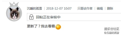 这样的回复还要审核？
