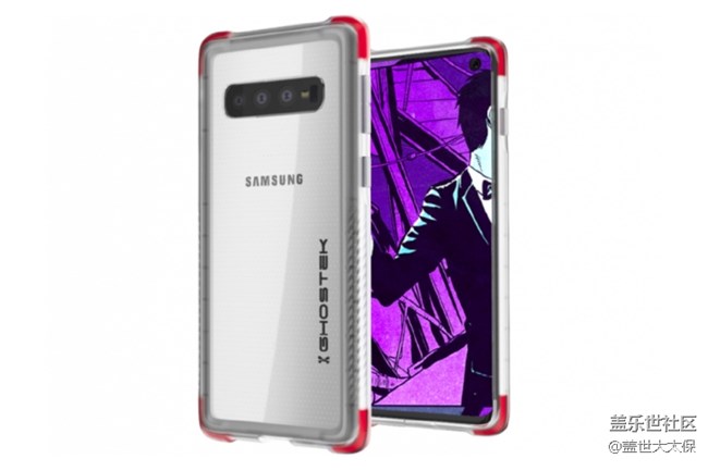 三星Galaxy S10带壳渲染图曝光