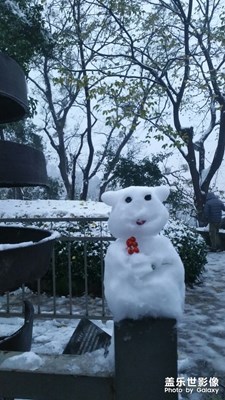【纬度的色彩】＋杭州西湖初雪