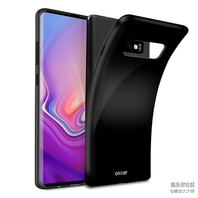 三星S10系列带壳渲染图曝光：S10+后置四摄