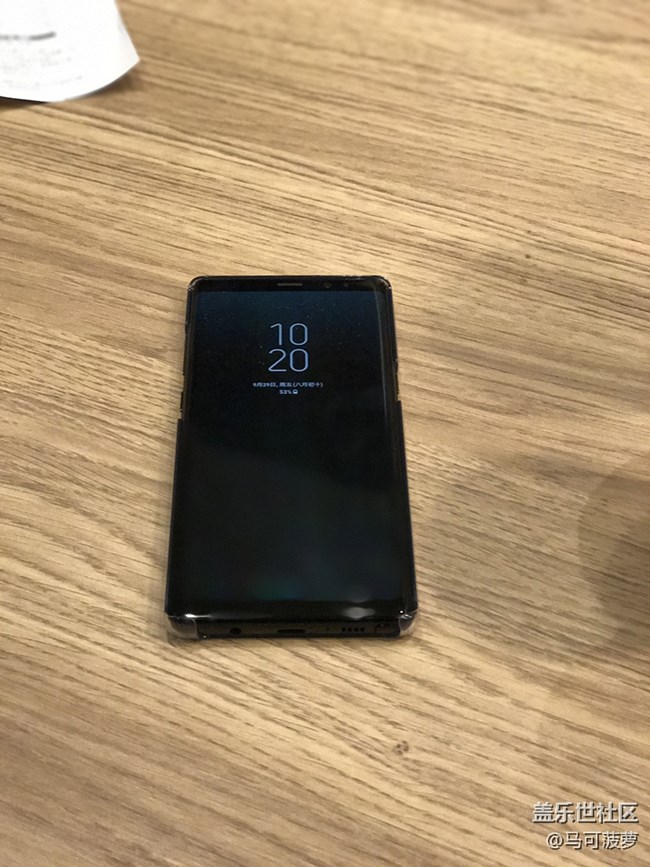“运动”模式下的NOTE 9