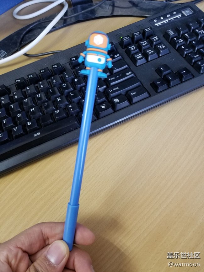 星币城换回来的中性笔
