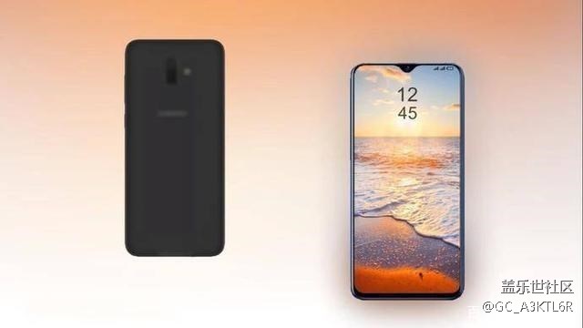 三星新机渲染图曝光 水滴屏+骁龙720 三星新机渲染图曝光 水滴屏+骁龙720