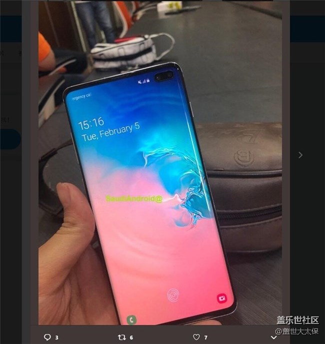 三星S10系列高清上手谍照曝光
