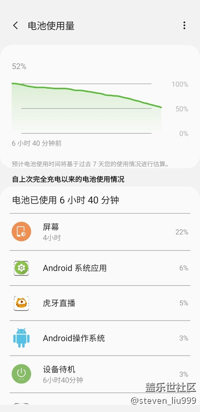 升级Pie两天左右续航有增加