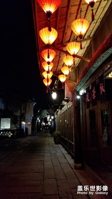 乌镇西栅夜景