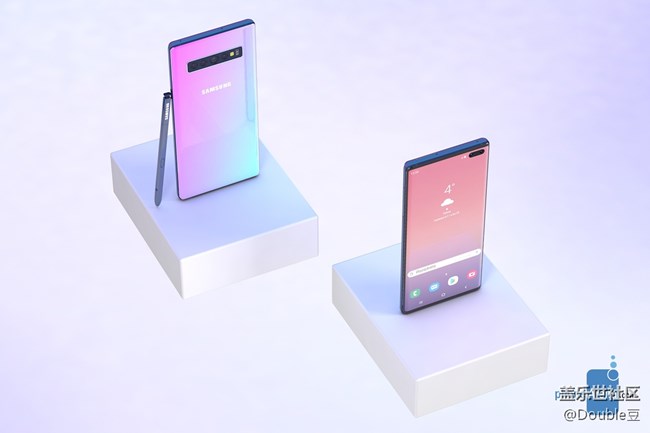 三星Galaxy Note 10全新可视化3D渲染图曝光