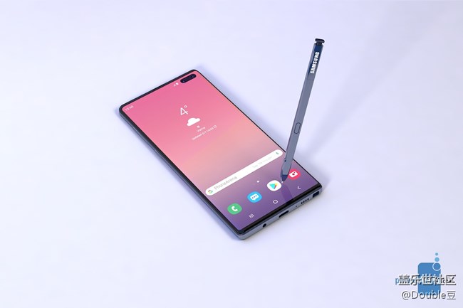 三星Galaxy Note 10全新可视化3D渲染图曝光