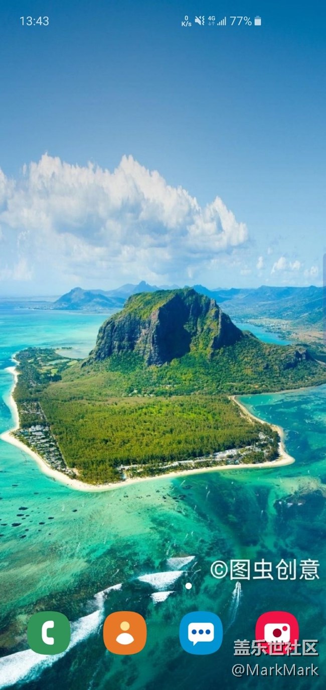 智能锁屏作为壁纸