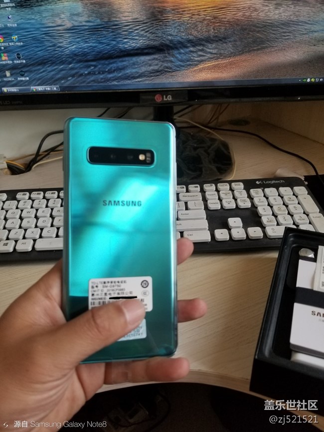 S10+琉璃绿到手开箱