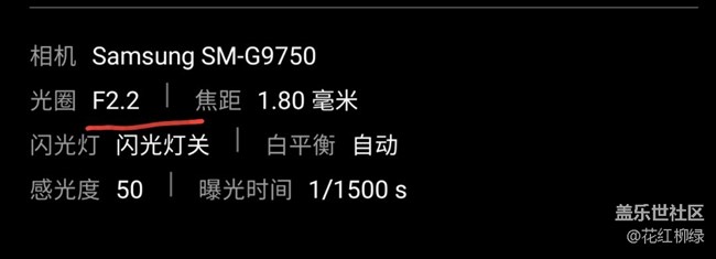 光圈2.2是什么鬼？