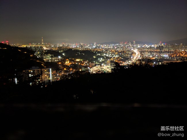 原声相机 VS  谷歌相机 首尔塔夜景