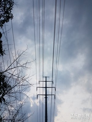 傍晚的天空