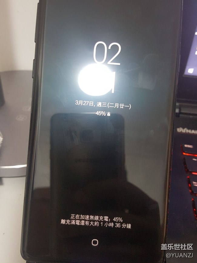 ONE UI 息屏显示里的充电通知能关掉吗