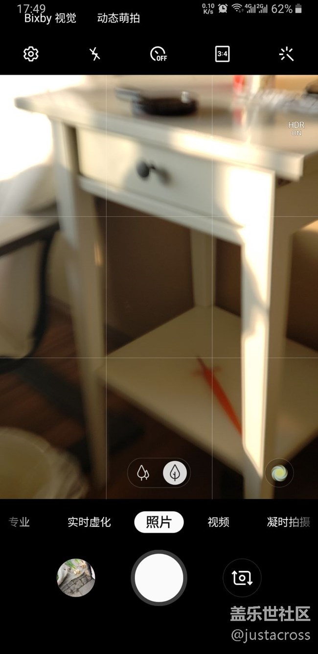 note9 相机变焦出现抖动 模糊 对不了焦