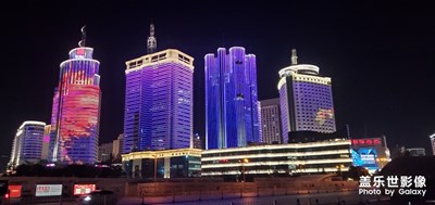 随拍街道夜景