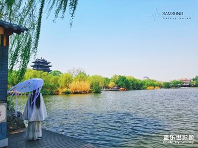 【阳光的味道】+春路雨添花 花动一山春色