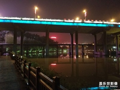 三星S8夜拍桥