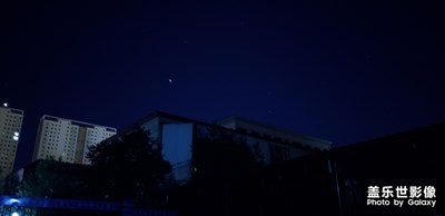 夜景、星轨