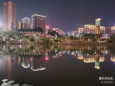 来两张夜间照片