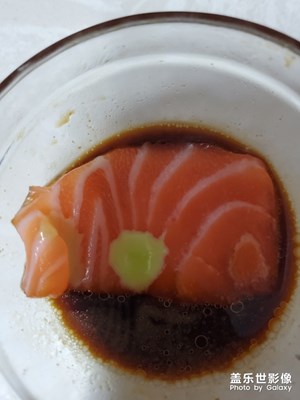 真实三文鱼