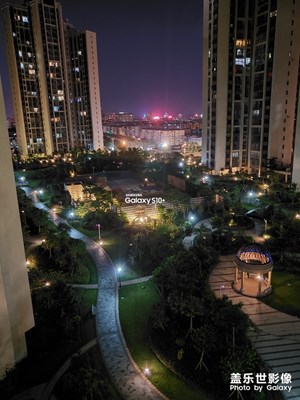 更新后的夜景，广角还不够好