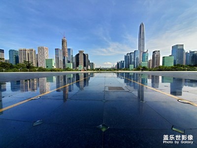 【美照分享】S10广角下的深圳市民中心