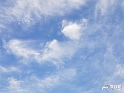 【色彩系列之白色】+白色的云