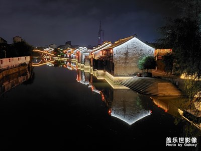 S9+夜景模式和自动触发夜景样张对比