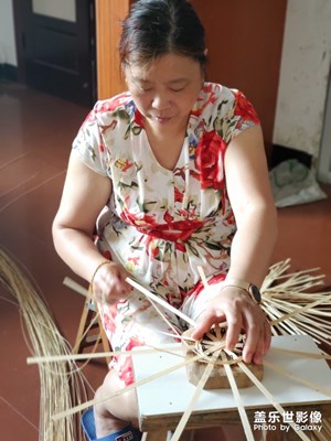 学做竹帽