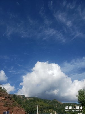 雨后的蓝天