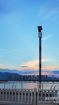 雨后的天空格外漂亮