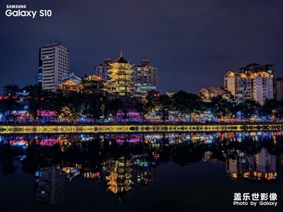 成都九眼桥畔摄影 by Galaxy S10夜景模式