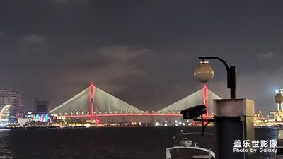 上海滨江夜景照