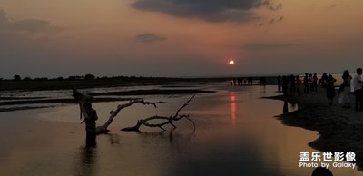 达里诺湖夕阳