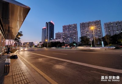 上次拍的一张夜景