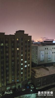 冬雨,晚拍