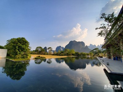 [2019最美瞬间]+夕阳下的桂林风光