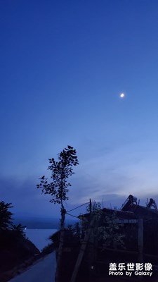 乡村的傍晚