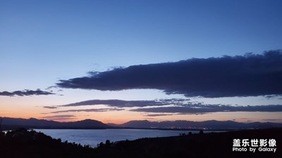 官厅湖的晚上