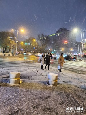 济南初大雪