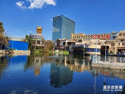 高楼上的一点火