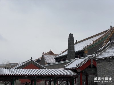 沈阳故宫的初雪