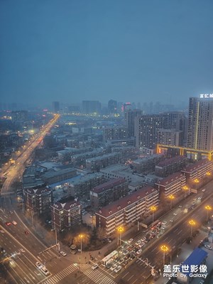 下班前的景色