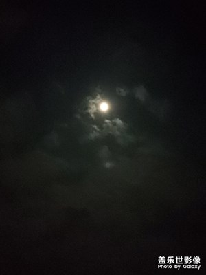 三亚2020年4月8日的月亮